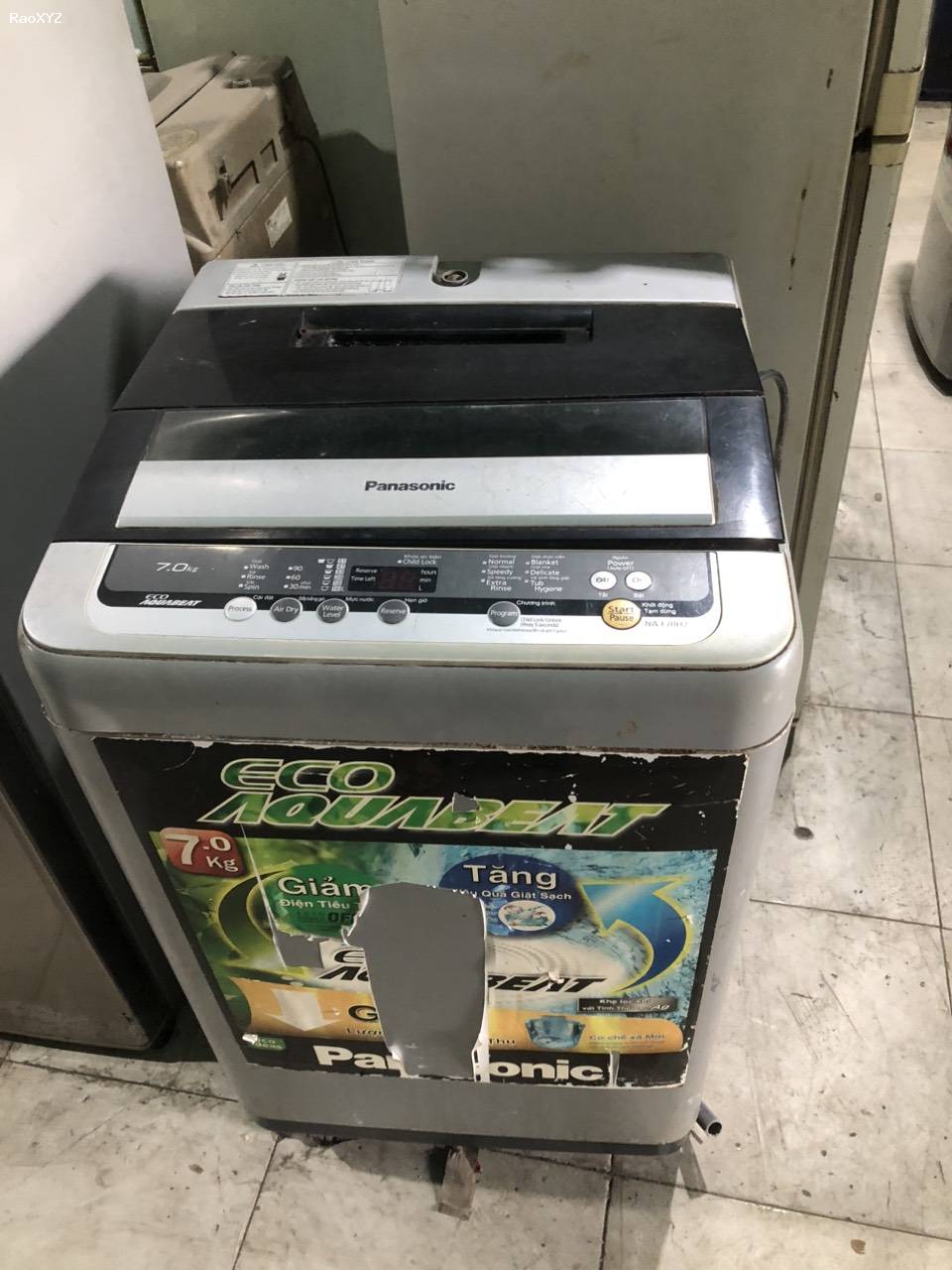 Máy giặt Panasonic 7kg giá tốt giặt tốt