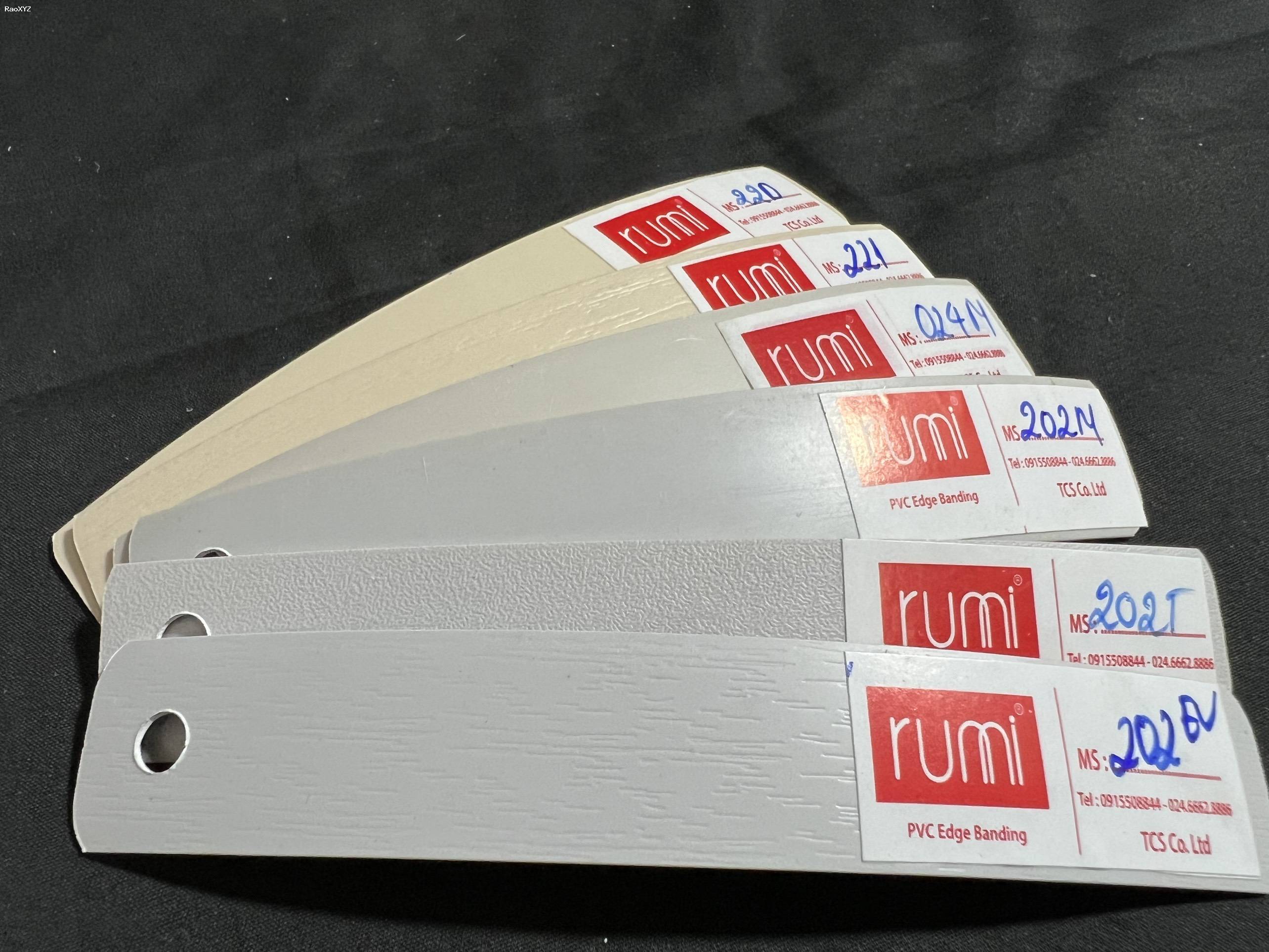 Nẹp chỉ nhựa PVC Rumi: Thẩm mỹ & chất lượng