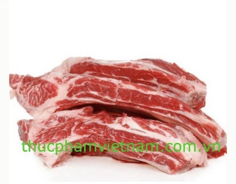 Mua bán số lượng lớn thịt dẻ sườn bò Mỹ nhập khẩu tại Hà Nội