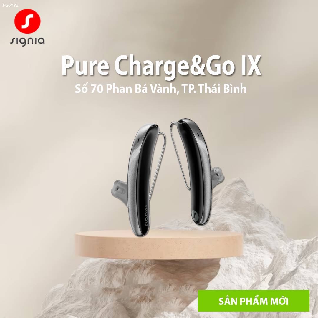 Tại sao chọn máy trợ thính Pure Charge&Go IX?