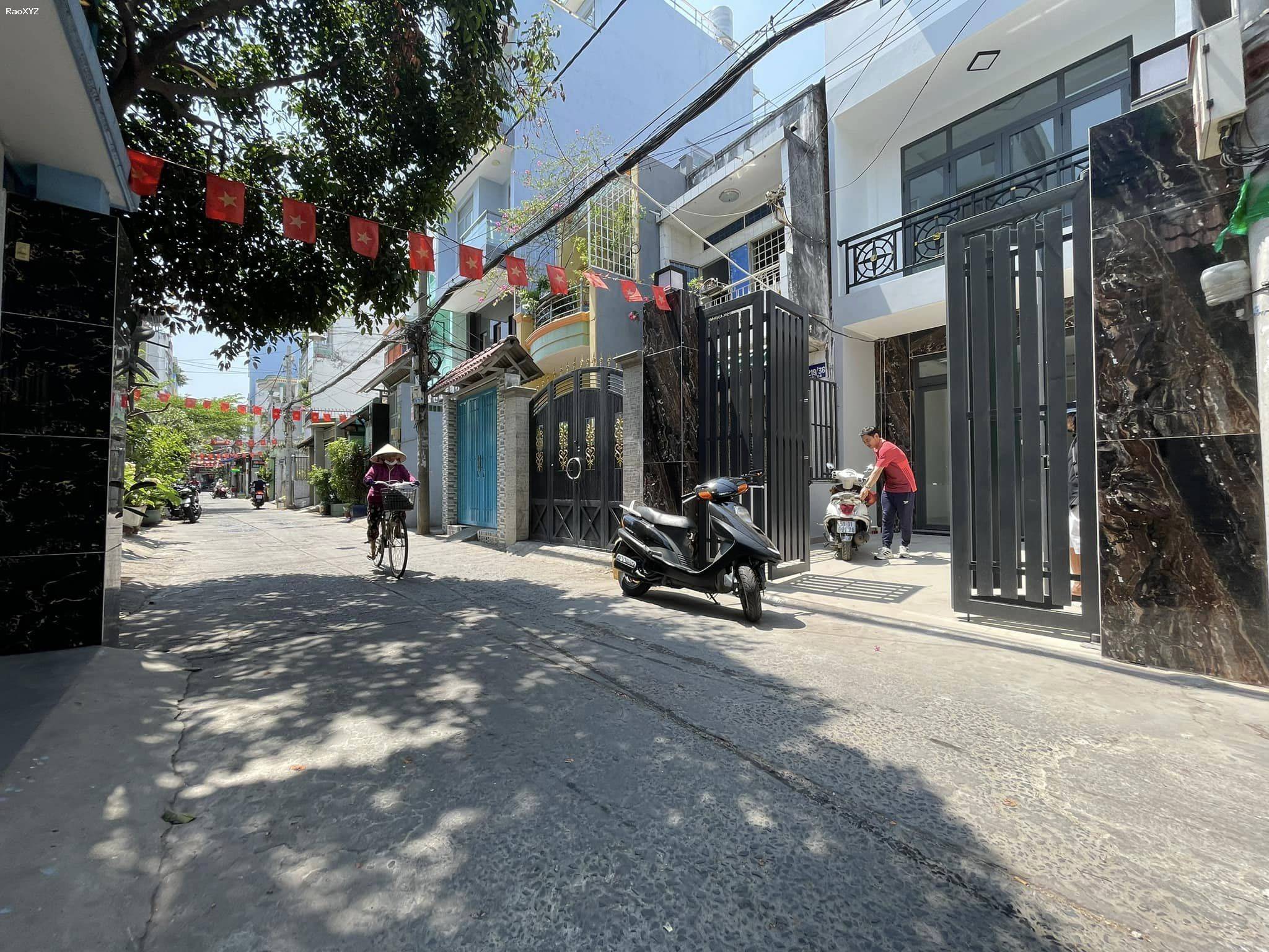 Nhà phố 4 Tầng mới xây, nở hậu 6m Tài Lộc, Tạ Quang Bửu Quận 8