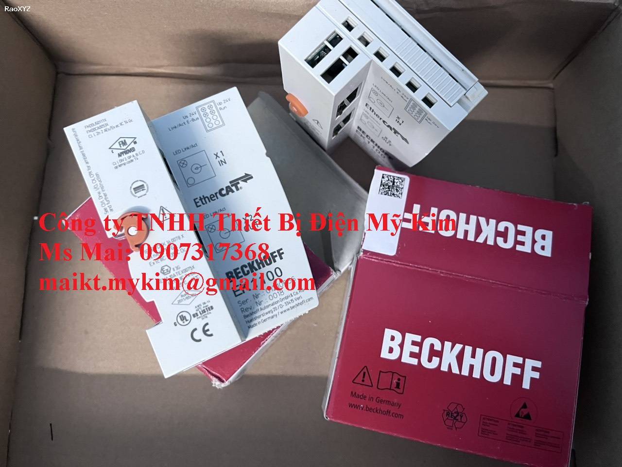 Bộ ghép EtherCAT Beckhoff EK1100 - Thietbidienmykim.com
