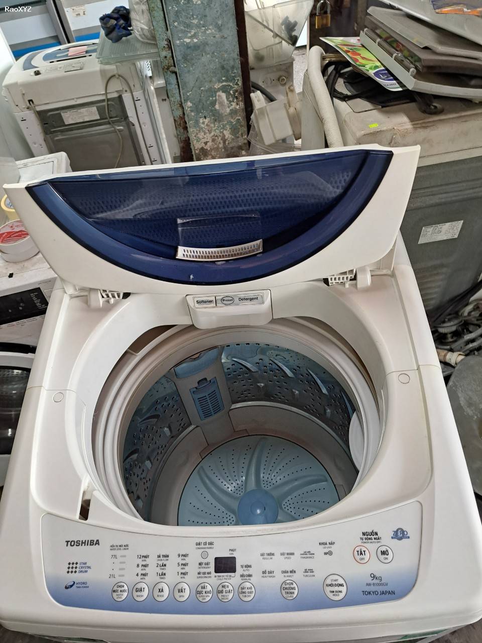 Máy giặt Toshiba 9kg giặt tốt