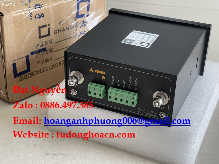 P860 30-HC thiết bị điều chỉnh Oxi chính hãng Chang-Ai
