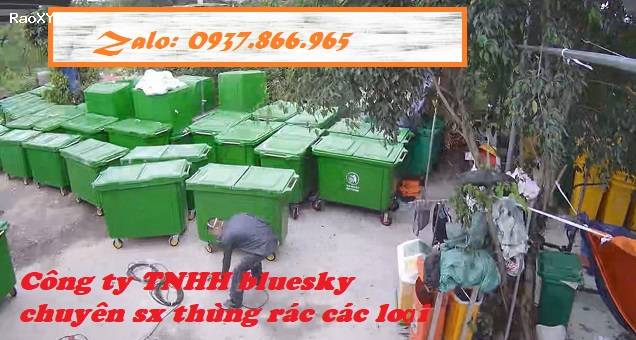 Đơn vị nhập khẩ thùng rác, xe gom rác công nghiệp tại hà nội, mua thùng rác 660l ở đâu, thùng rác