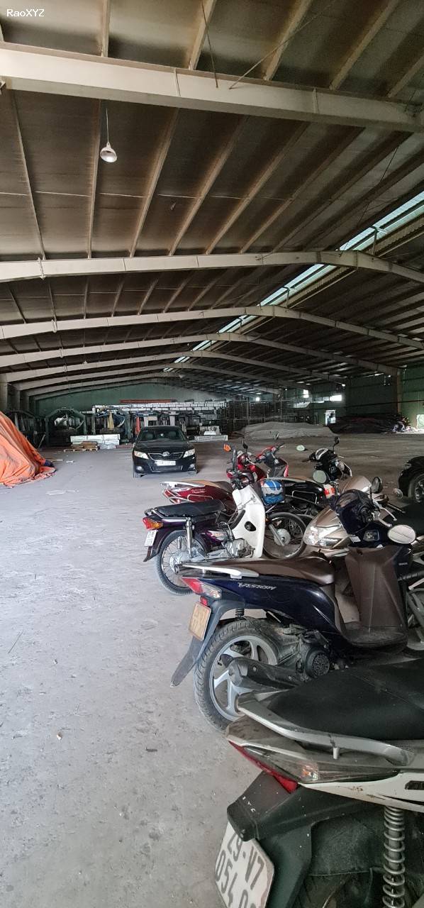 Cho thuê kho xưởng tại Làng Khoai, Hưng Yên. Diện tích 2200m2 khung Zamil kiên có xe container chạy vòng quanh giá 50k/m