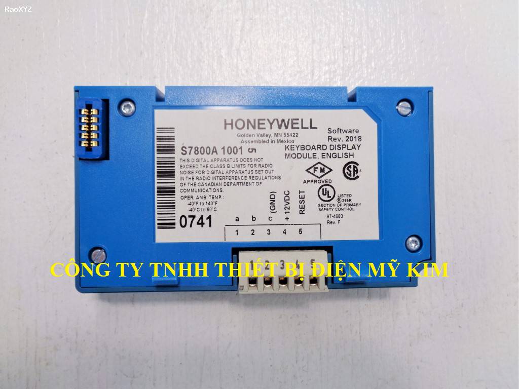 Module hiển thị Honeywell S7800A2142
