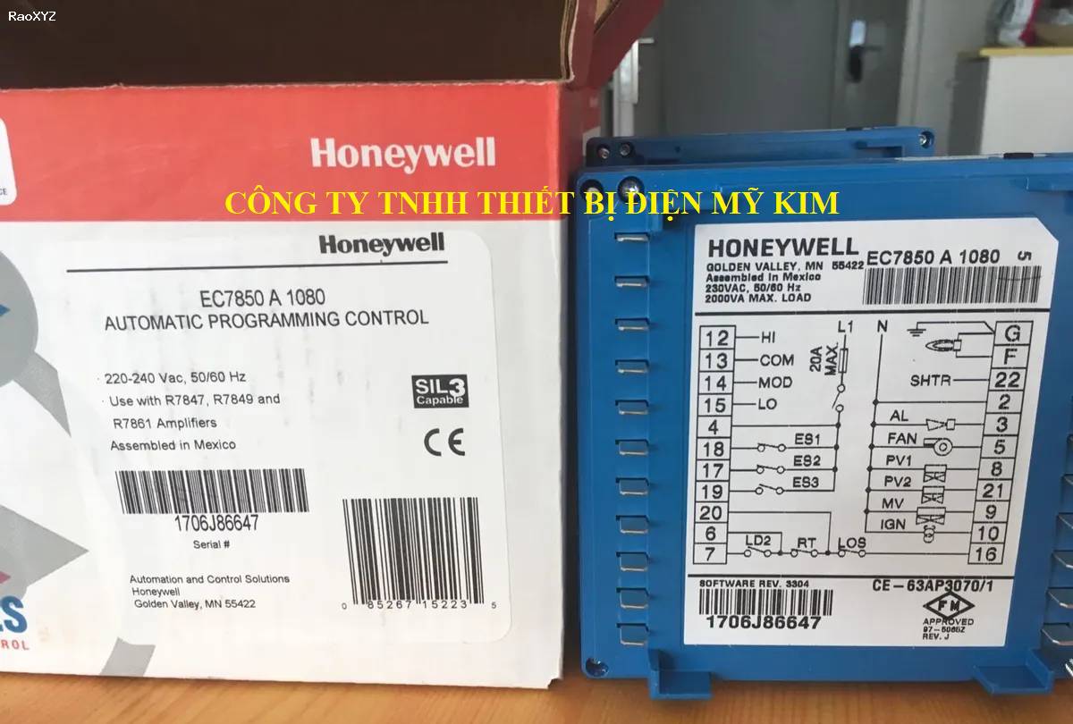 Bộ điều khiển đầu đốt Honeywell  EC7830A1041