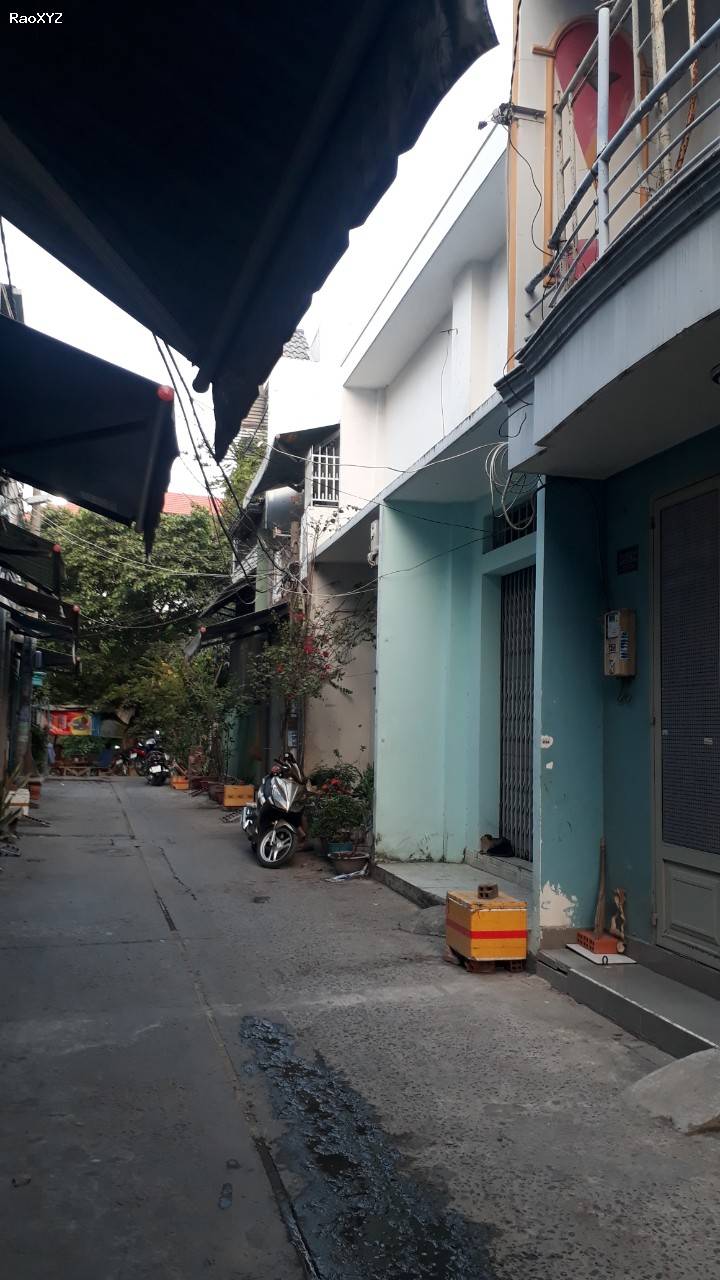 Bán nhà 2 mặt hẻm 6m thông trước sau Bình Trị Đông 80m2 cho thuê 8tr ngay cạnh trường học và chợ.