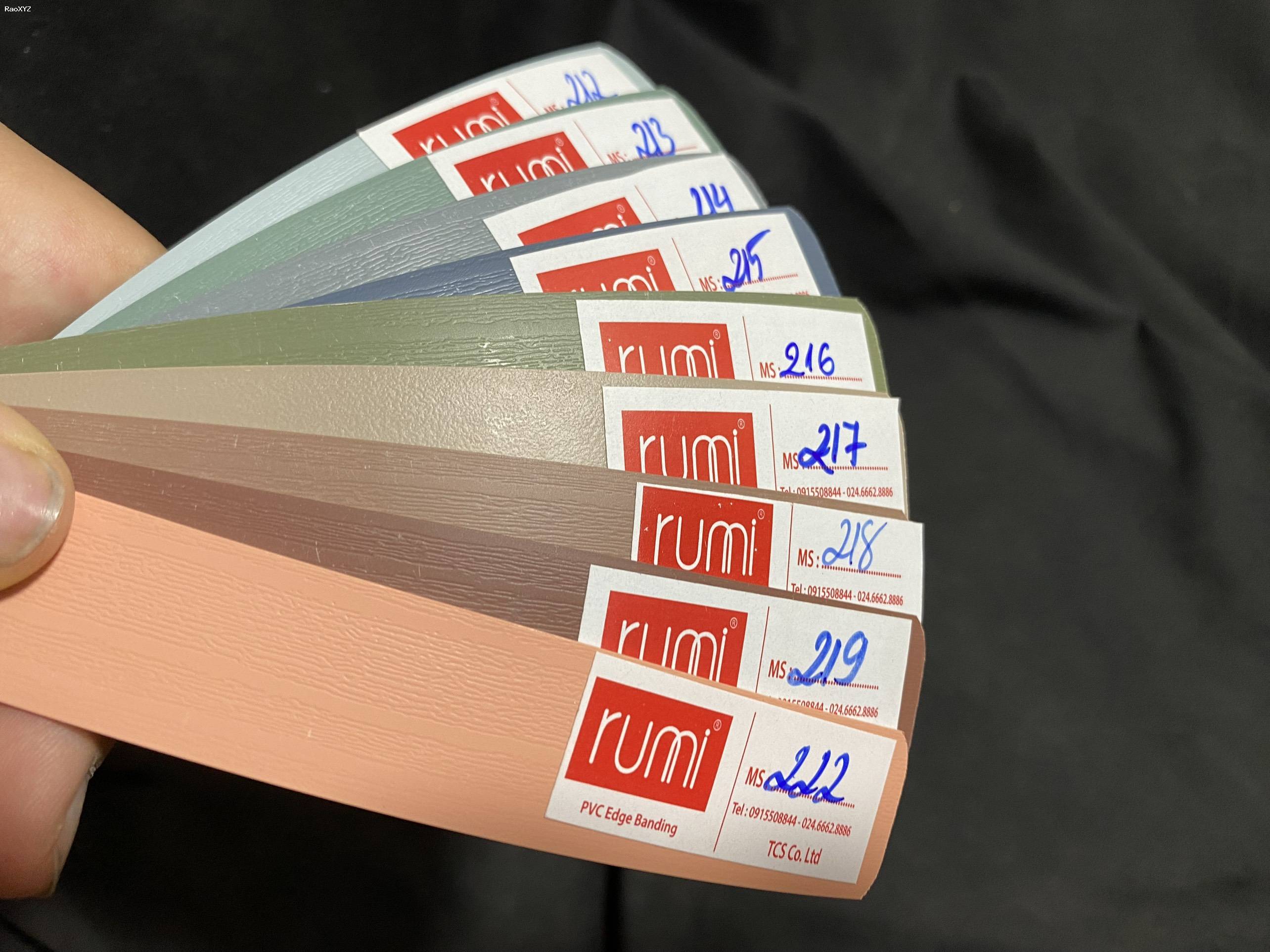 Nẹp chỉ nhựa PVC Rumi: Trang trí tiện ích