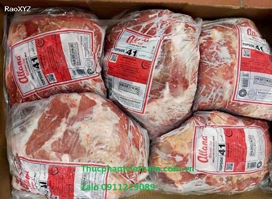 Chuyên bán thịt Nạc Đùi Trâu Ấn Độ M41 Allana giá sỉ