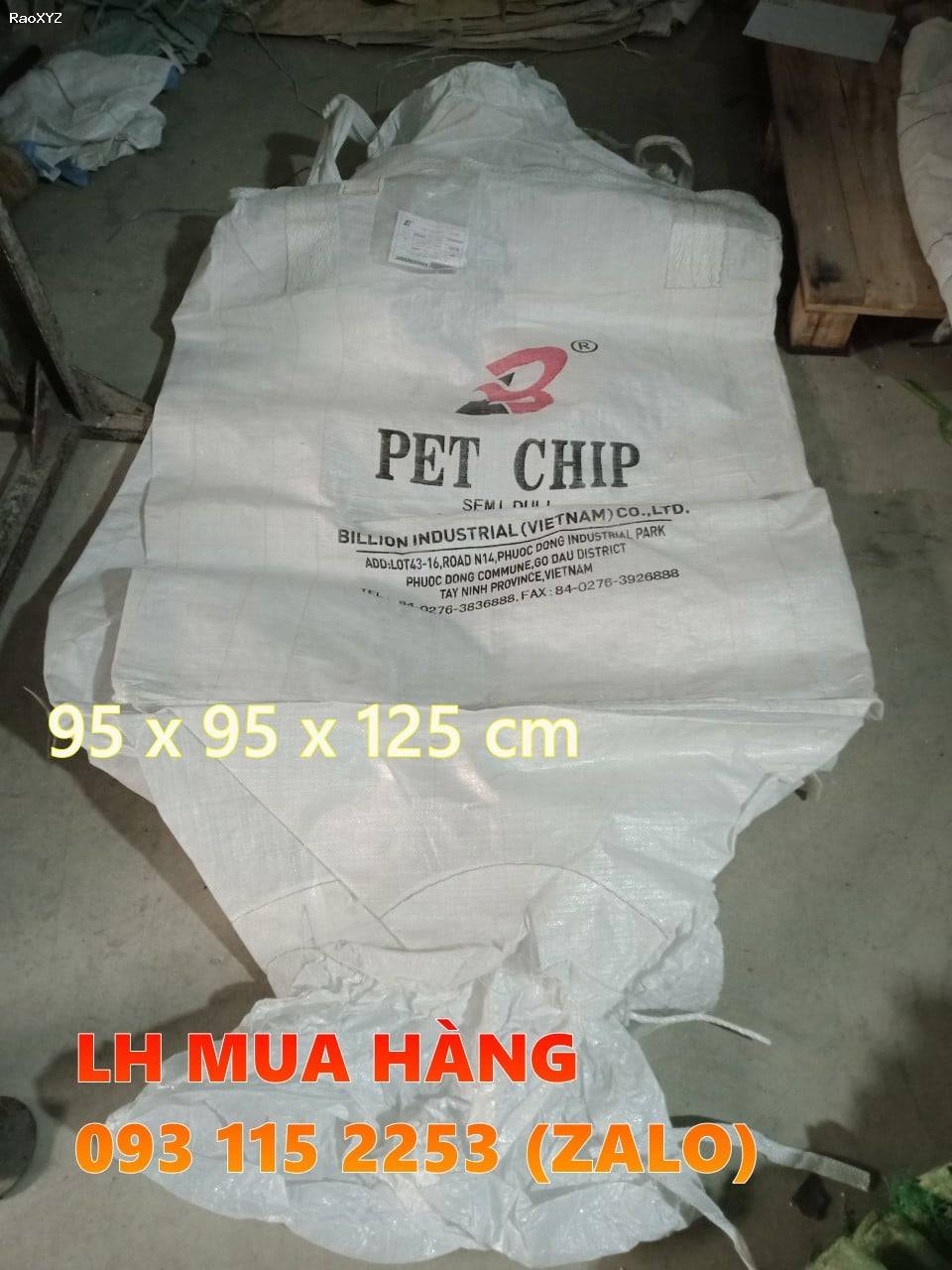 Bao jumbo 1 tấn là loại bao bì được sử dụng để đóng gói và vận chuyển các loại hàng hóa