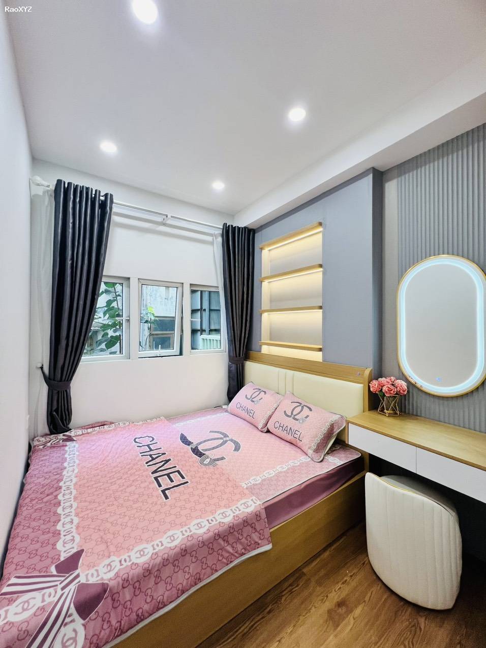 Cho thuê nhà nguyên căn trong Ngõ Khâm Thiên, Đống Đa 4tầng, 2 ngủ - Giá 16 triệu - Full nội thất y hình