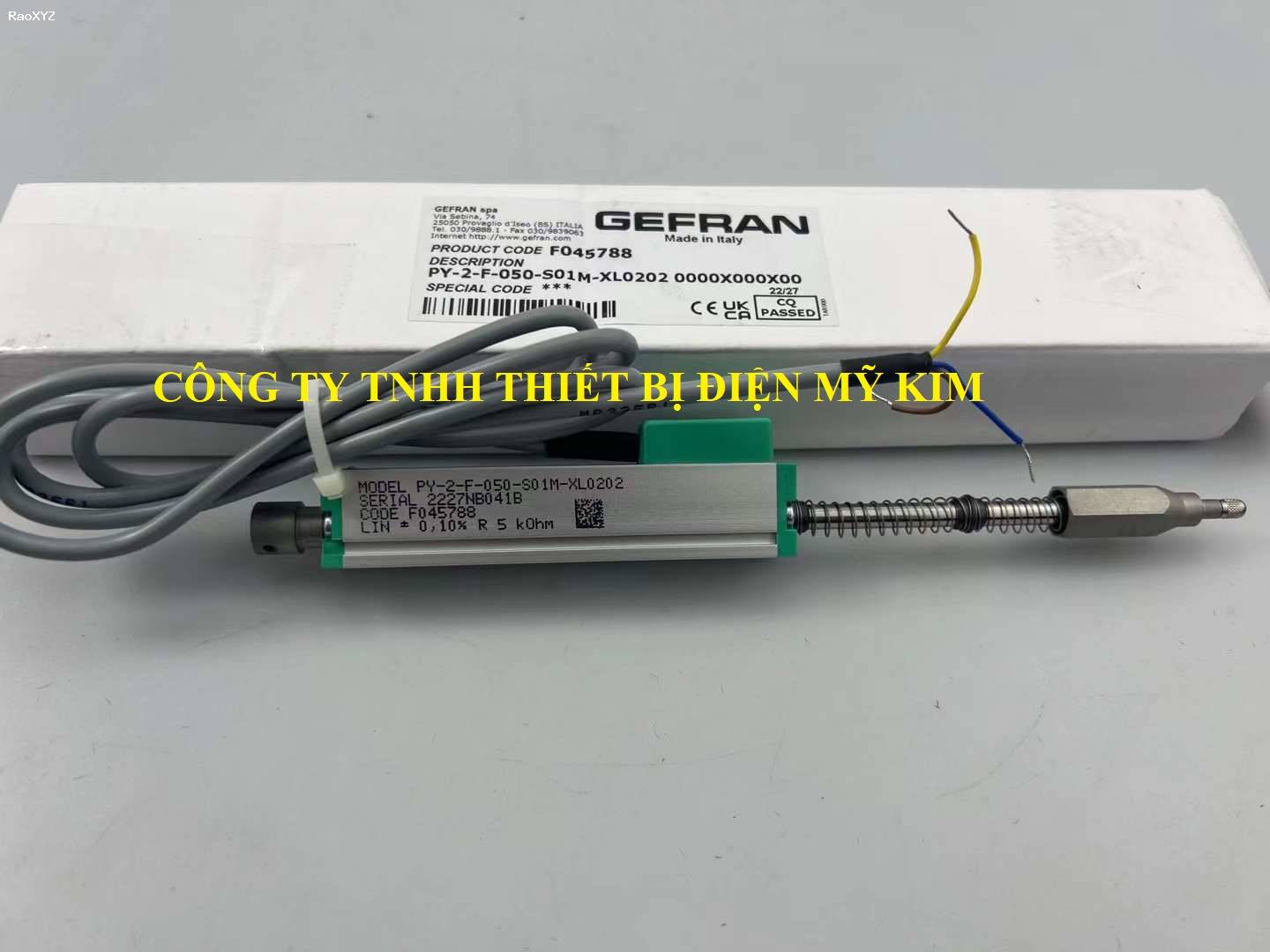 Cảm biến áp suất Gefran ME2-6-M-B35D-1-4-D