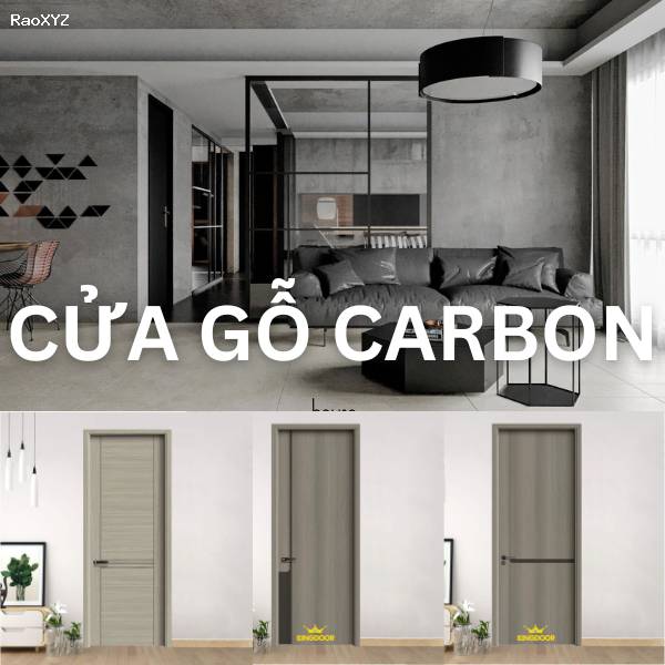 Báo giá cửa gỗ Carbon mới nhất năm 2024