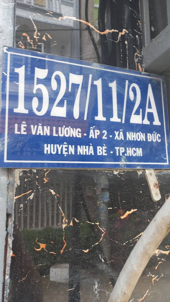 Chính chủ bán nhà hẻm ngay khu dân cư mới Lê Văn Lương