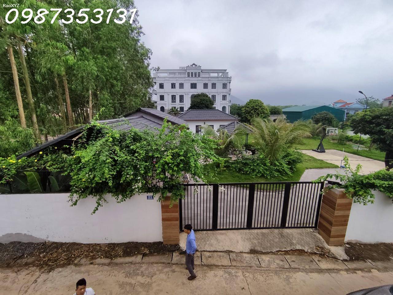 Bán đất tặng nhà 2 tầng 60m2 - mặt tiền 5m - chưa đến 1 tỷ .  Ở Thái Lai, Minh Trí, Sóc Sơn.