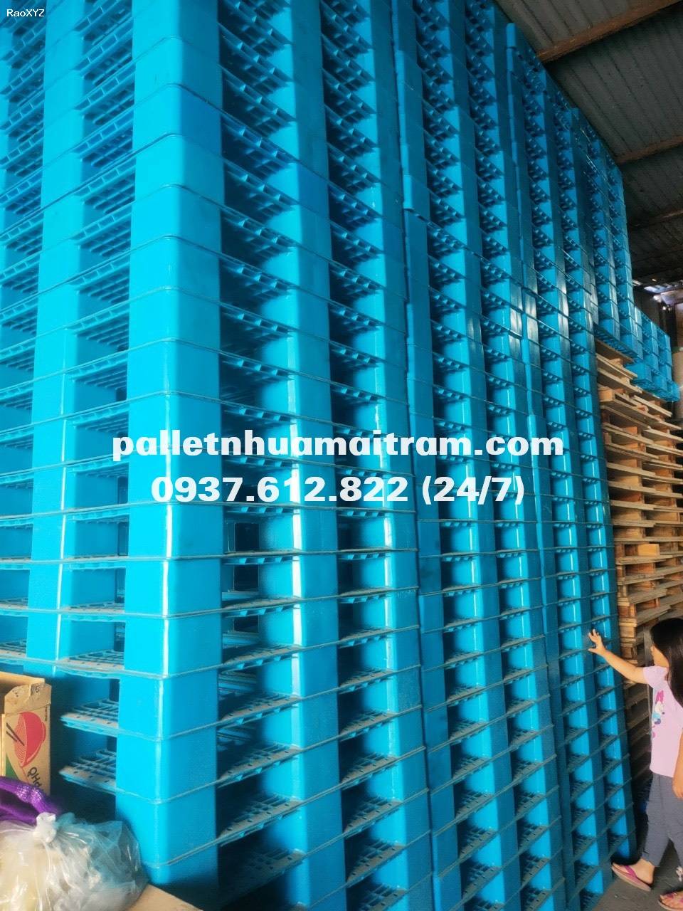 Đại lý cung cấp pallet nhựa tại Lâm Đồng uy tín, chất lượng cao