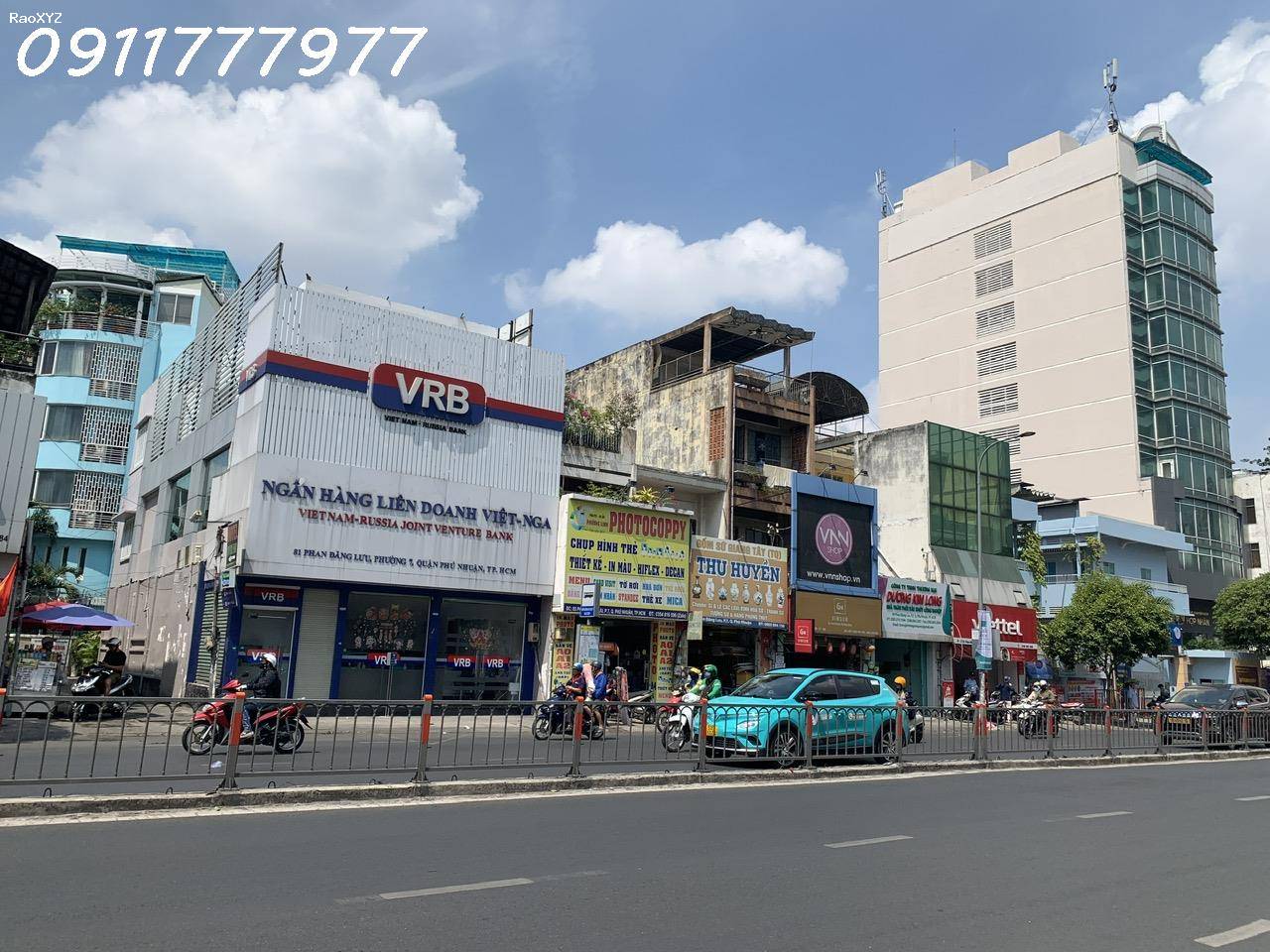 Bán tòa nhà Phan Đăng Lưu, Phú Nhuận , DT 8*25m ,DTCN 155m2, lề 3m, 3 tầng, thông thoáng, giá 62 tỷ