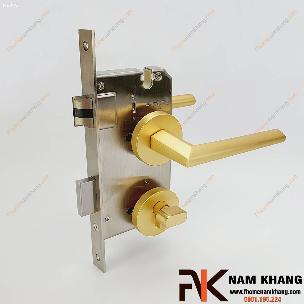 Khóa cửa phân thể bằng hợp kim dạng trơn NK573-VM | F-Home NamKhang