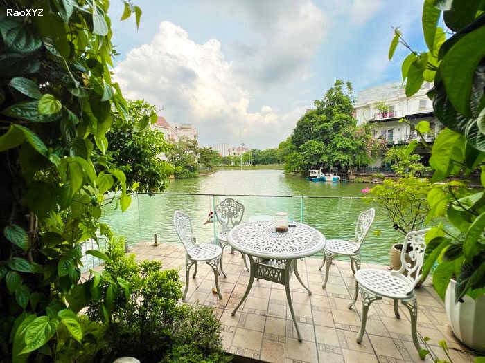 Biệt thự Vin riverside, Long Biên ở thoáng mát view sông, vị trí đẹp nhất 290m x 4t, 89 tỷ