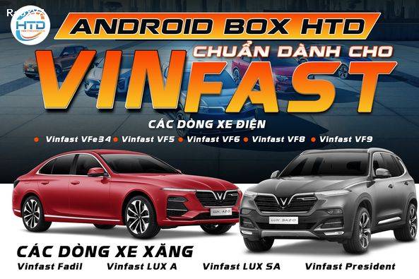 Android Box cho ô tô Vinfast