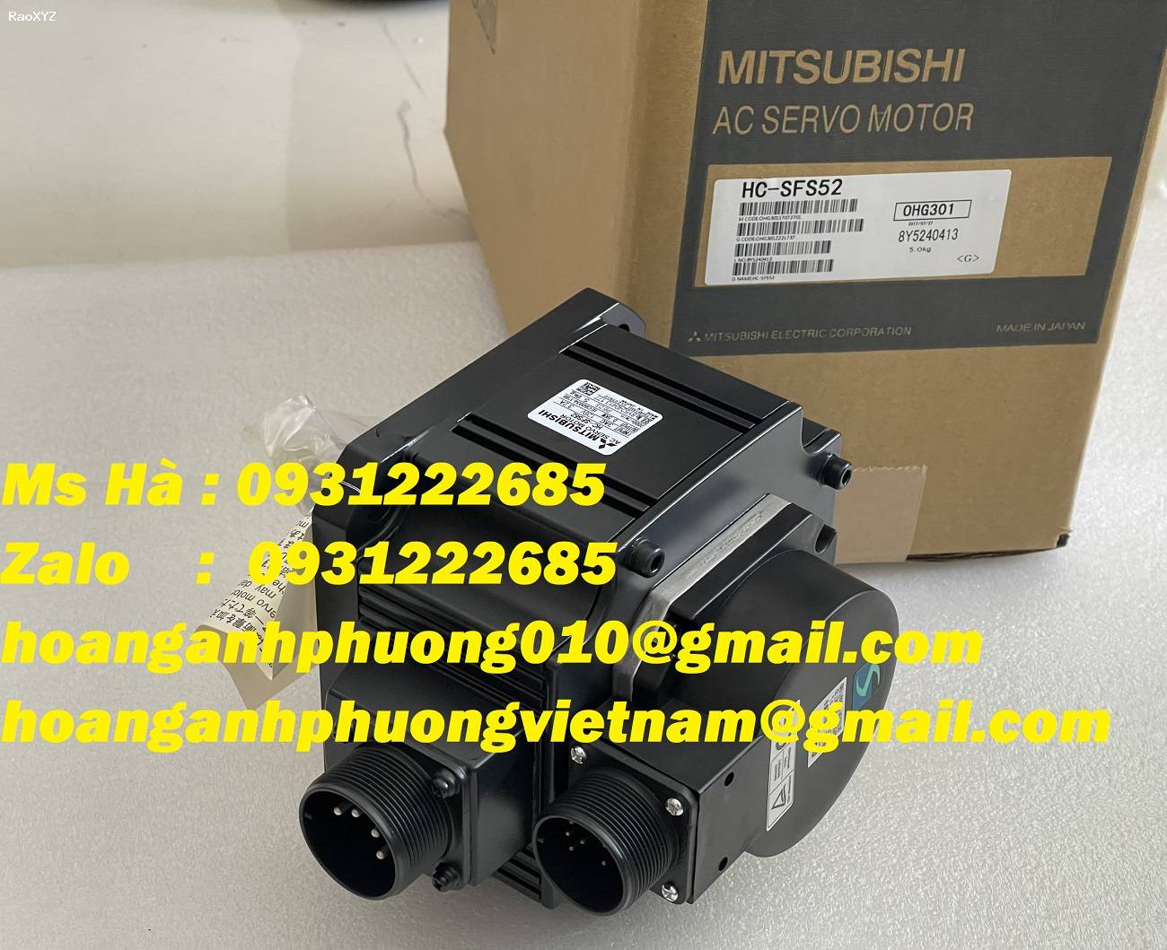 Motor giá tốt HC-SFS52 | mitsubishi | servo chính hãng