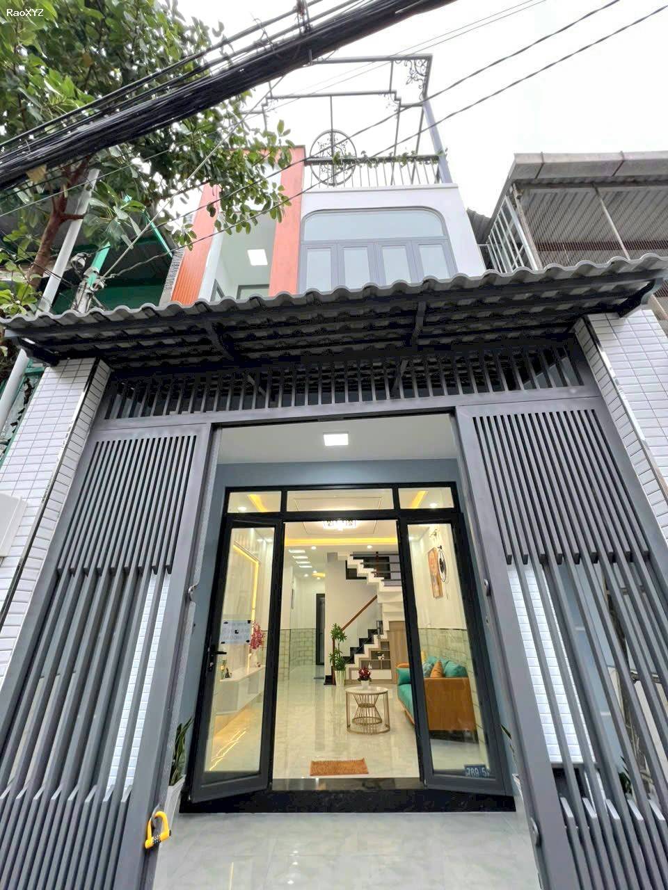 ♥️ Bán nhà mới 3 tầng gần mặt tiền Phạm Thế Hiển P4.Q8 - 6Tỷ430