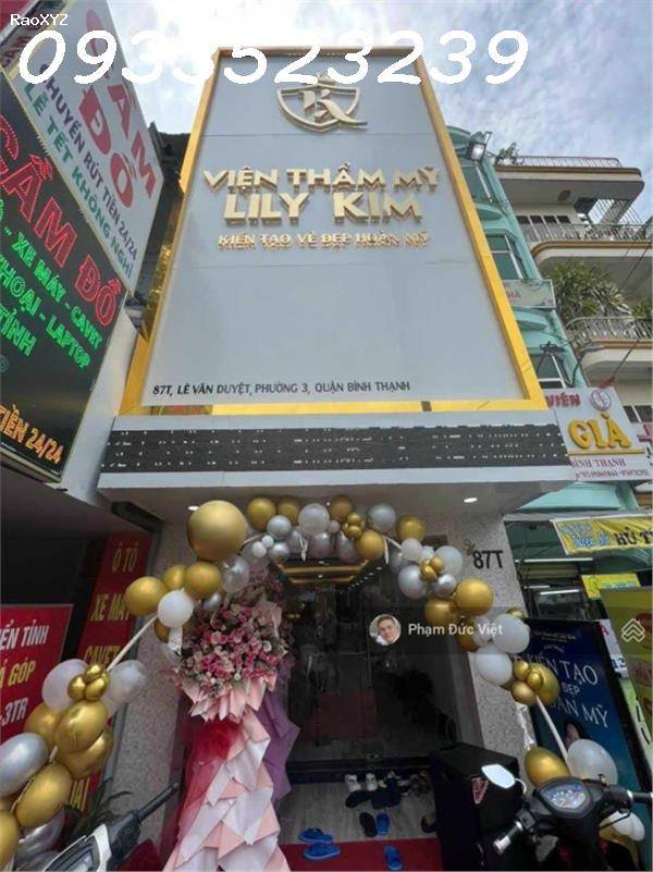 Thu nhập 40tr/tháng ! Chính chủ gửi bán mặt tiền Lê Văn Duyệt P3 Quận Bình Thạnh