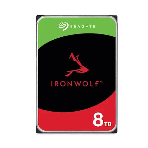 Ổ cứng gắn trong SEAGATE HDD IronWolf 8TB, 7200 RPM, Cache 256MB (ST8000VN004)
