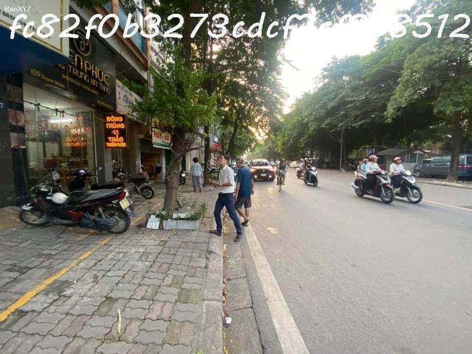 Bán gấp nhà mặt phố Nguyễn Đức Cảnh Hoàng Mai 226m2 MT 6.5m 2 vỉa hè kinh doanh đỉnh 55tỷ