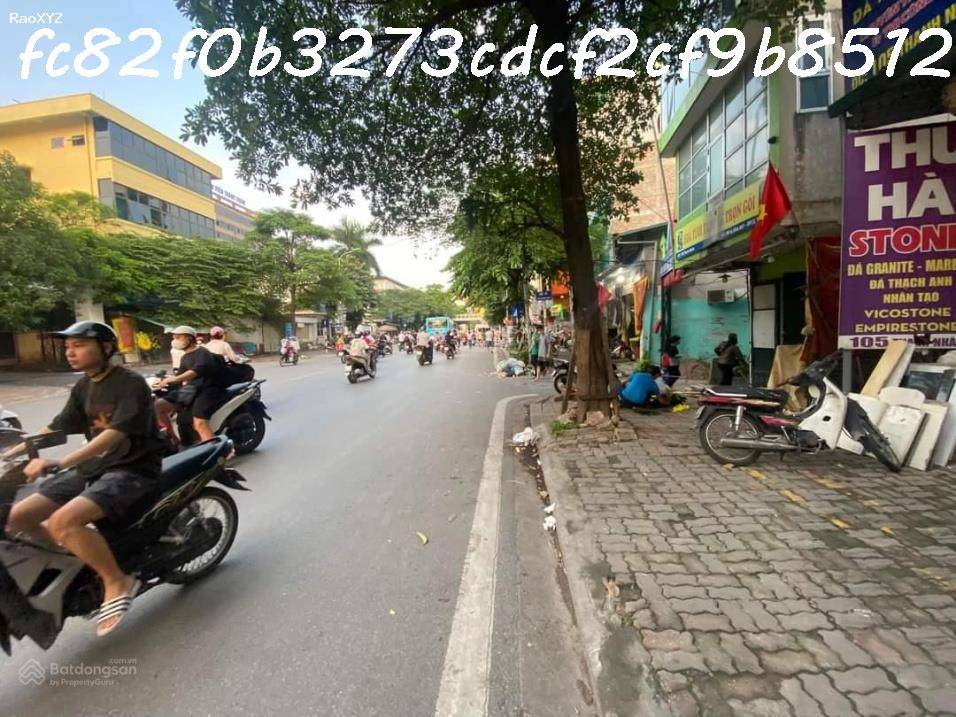Bán gấp nhà mặt phố Nguyễn Đức Cảnh Hoàng Mai 226m2 MT 6.5m 2 vỉa hè kinh doanh đỉnh 55tỷ