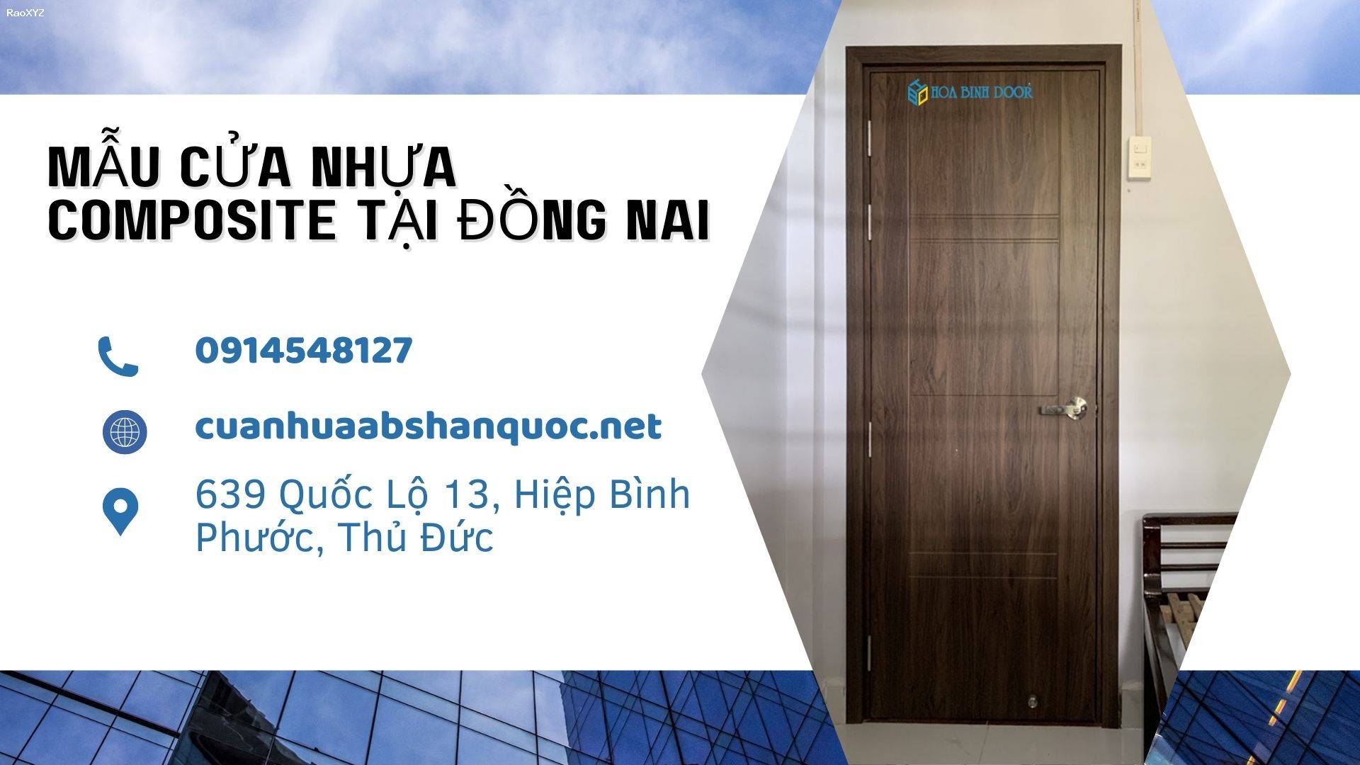 Mẫu cửa nhựa composite tại Đồng Nai
