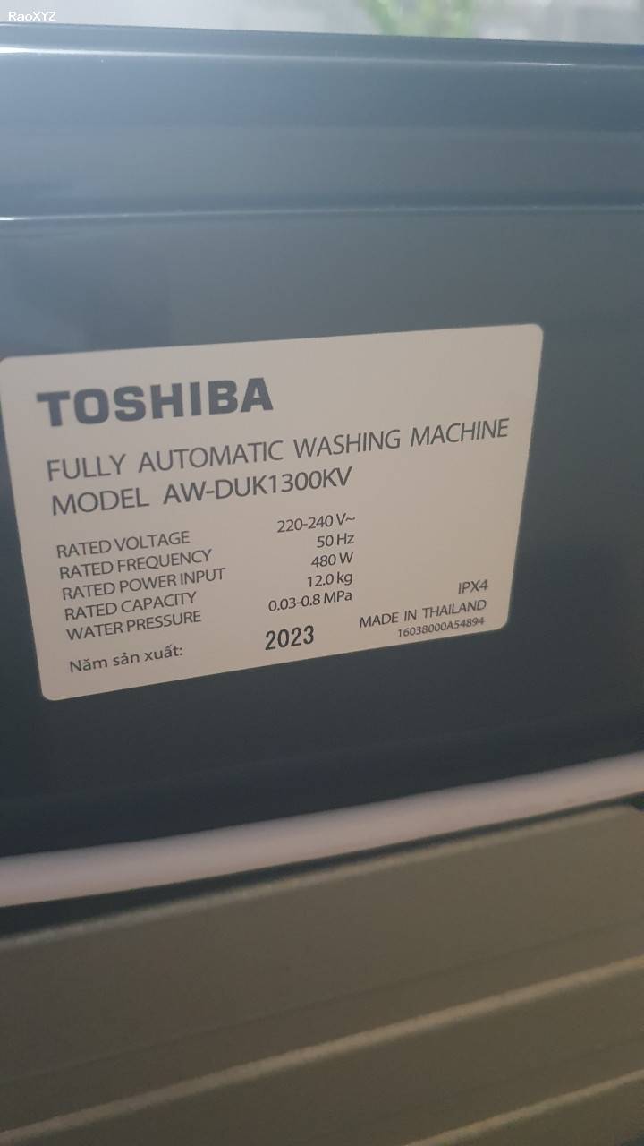 Máy giặt Toshiba 12kg inverter mới giá rẻ
