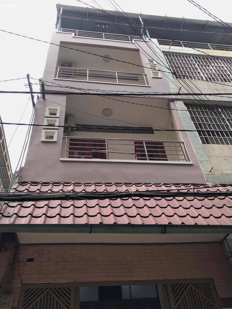 🍀 Nhà 4 tầng - Hẻm Nguyễn Tiểu La, 4x11m, 4 phòng ngủ 🍀