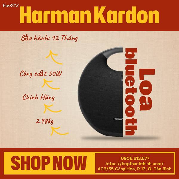 Loa bluetooth Harman Kardon Onyx Studio 6 chính hãng Black
