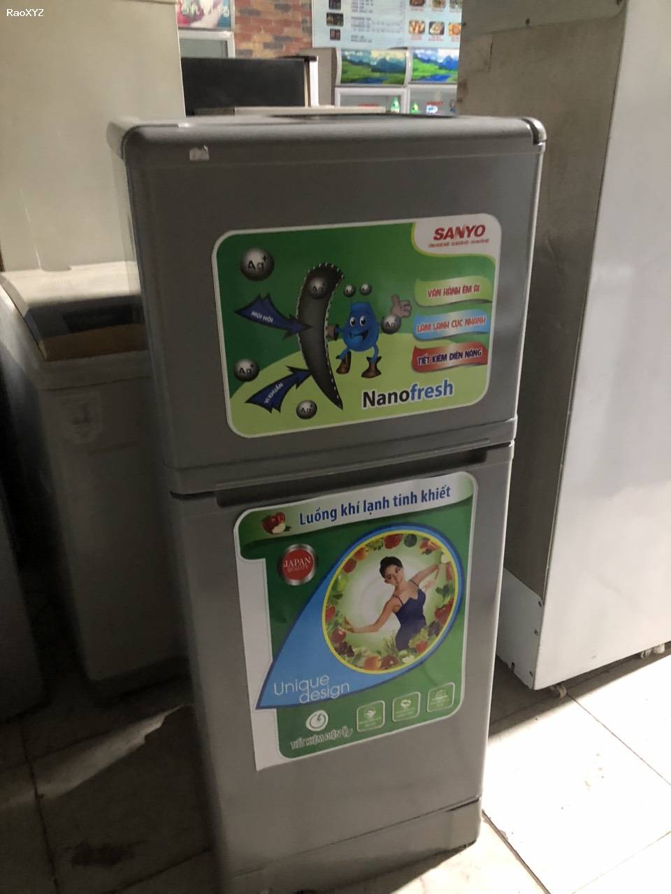 Tủ lạnh Sanyo 160lit đã qua sử dụng
