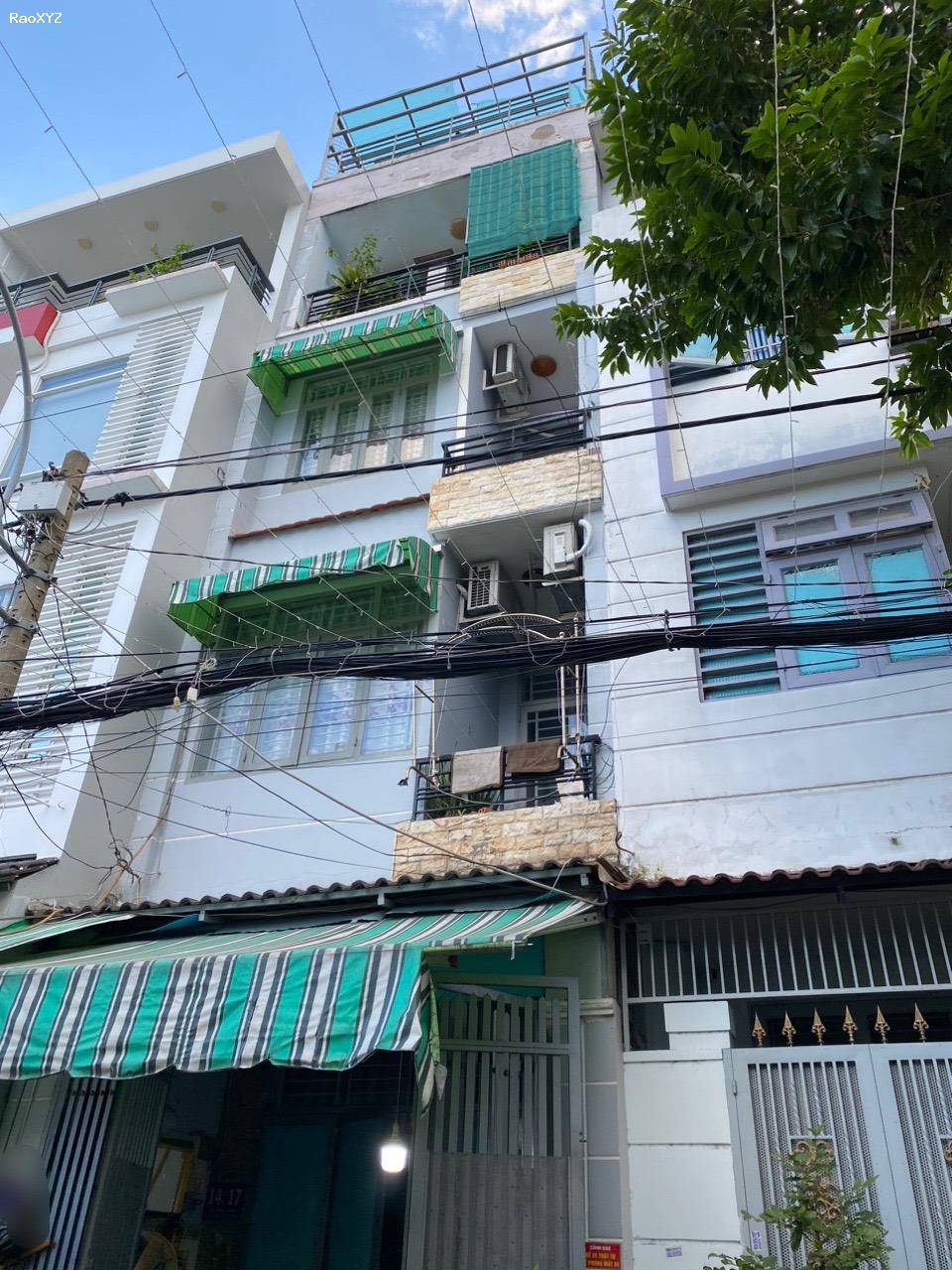Bán nhà 1/ hẻm 6m thông Tân Hương quận Tân Phú 4 x 15- 4Tang hơn 6 tỷ tl