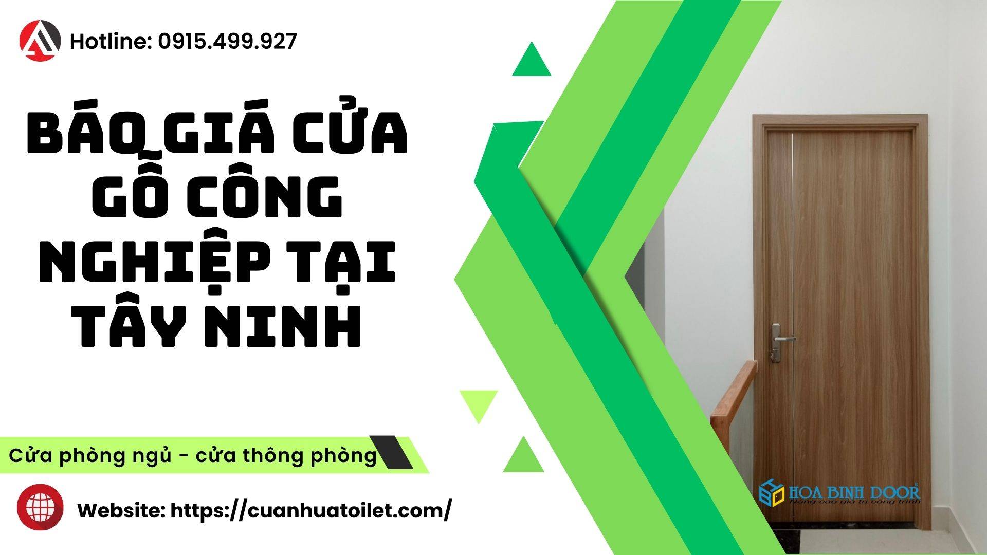 Báo giá cửa gỗ công nghiệp tại Tây Ninh