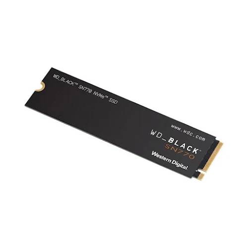 Ổ cứng SSD WD Black 500GB SN770 NVMe M.2-2280 PCIe Gen4 (WDS500G3X0E)