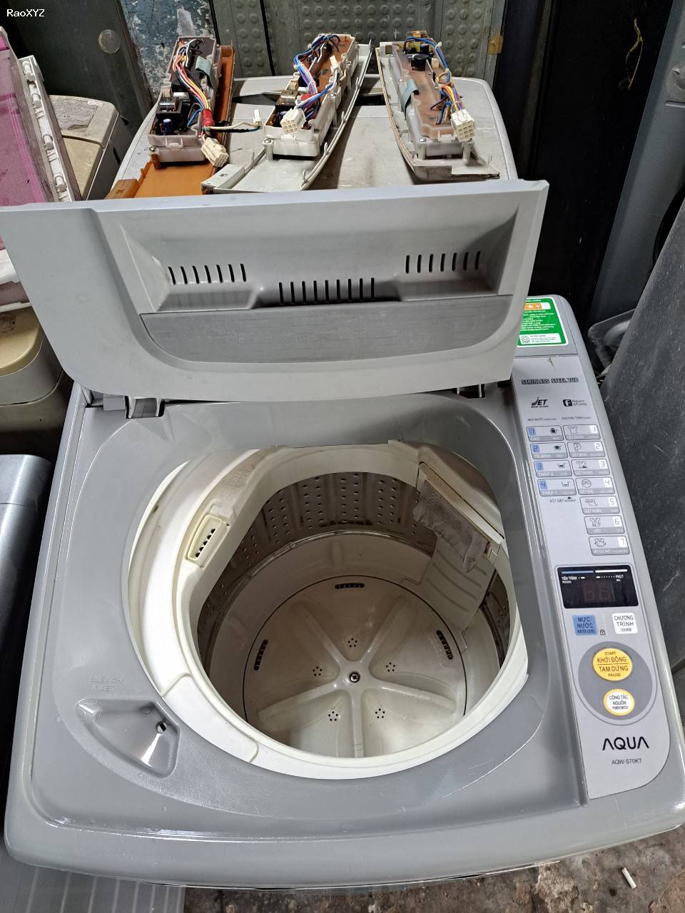 Máy giặt Aqua 7kg giặt tốt