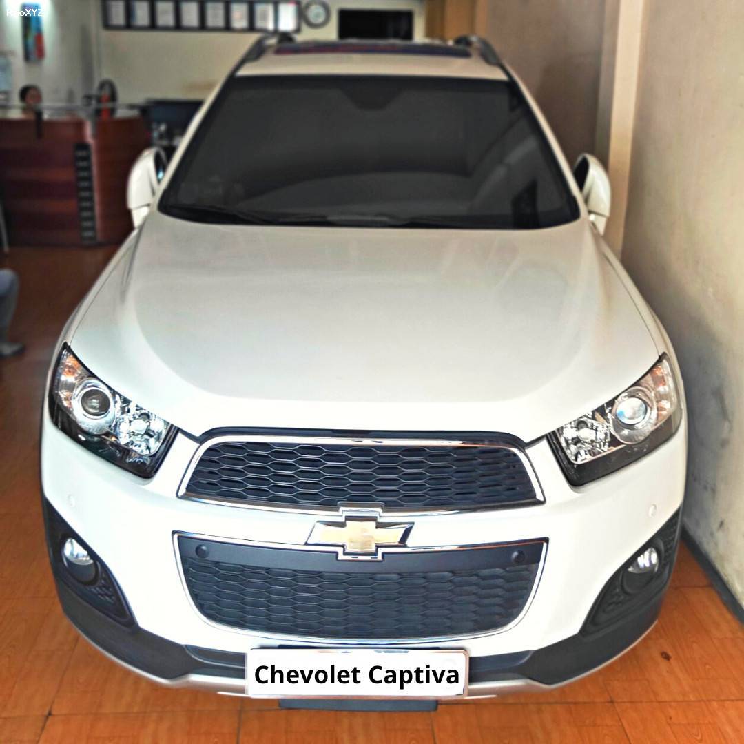 Chevolet Captiva LTZ 2015, xe 7 chỗ, số tự động, màu trắng. Xe 1 chủ từ mới (đứng tên Công ty), sử dụng giữ gìn. Phiên bản full option