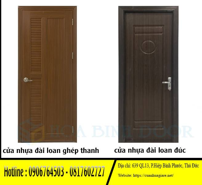 CỬA NHỰA ĐÀI LOAN TẠI ĐỒNG NAI – MẪU CỬA NHỰA ĐẸP