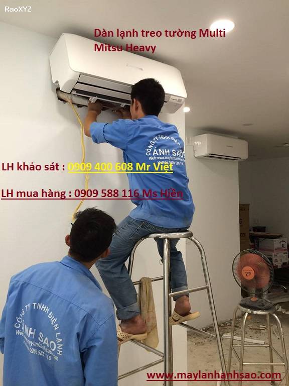 Mua Máy Lạnh Âm Trần Mitsubishi Heavy Tại Công Ty Ánh Sao