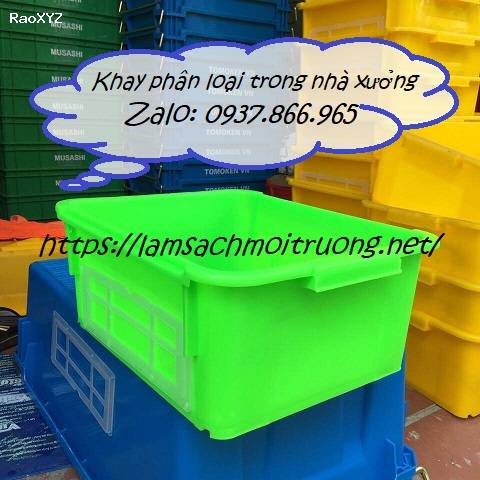 Bán khay nhựa tại Long Biên, khay đựng đồ cơ khí, khay công nghiệp, hộp nhựa a3