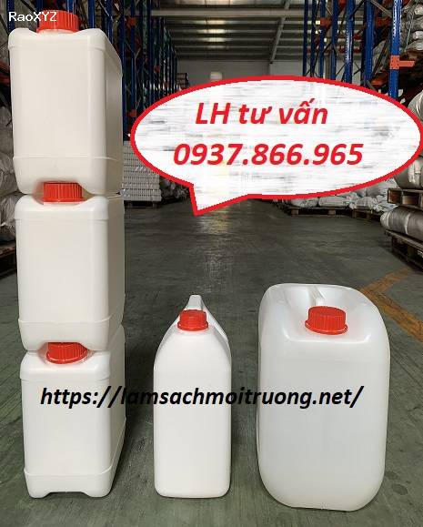 Can nhựa 5l, can nhựa đựng hoá chất các loại, can nhựa công nghiệp