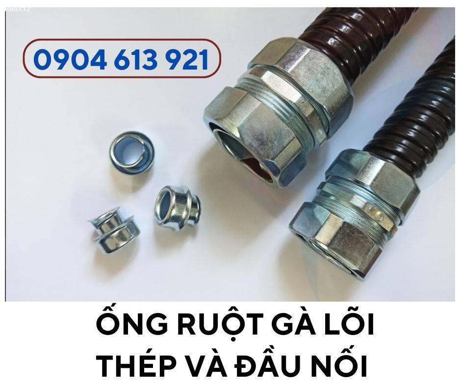 Ống ruột gà lõi thép / ống kẽm đàn hồi phi 32 ( ống 1 inch)