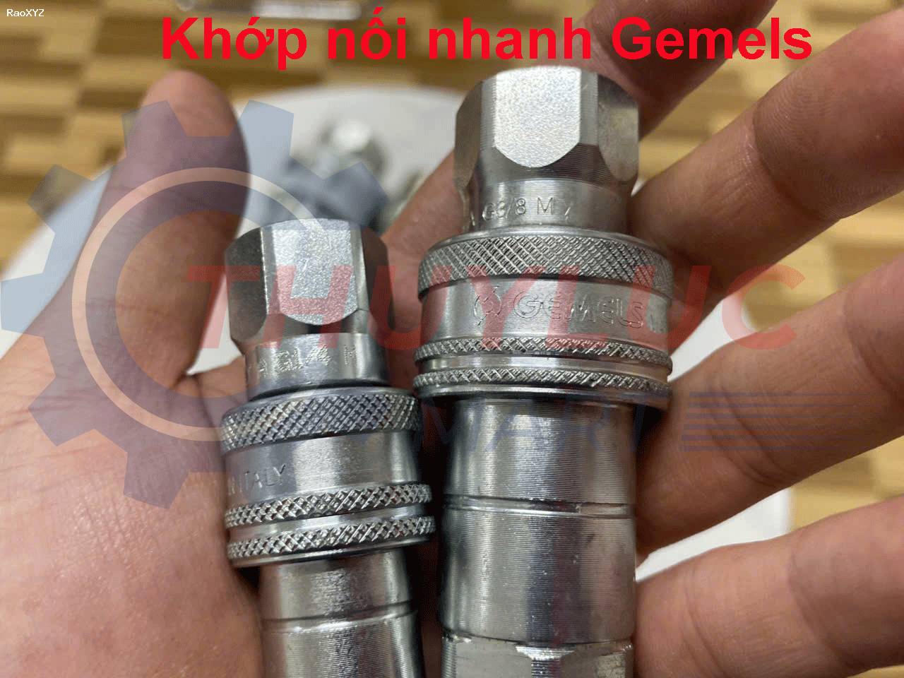 Khớp nối nhanh thủy lực Gemels và DNP