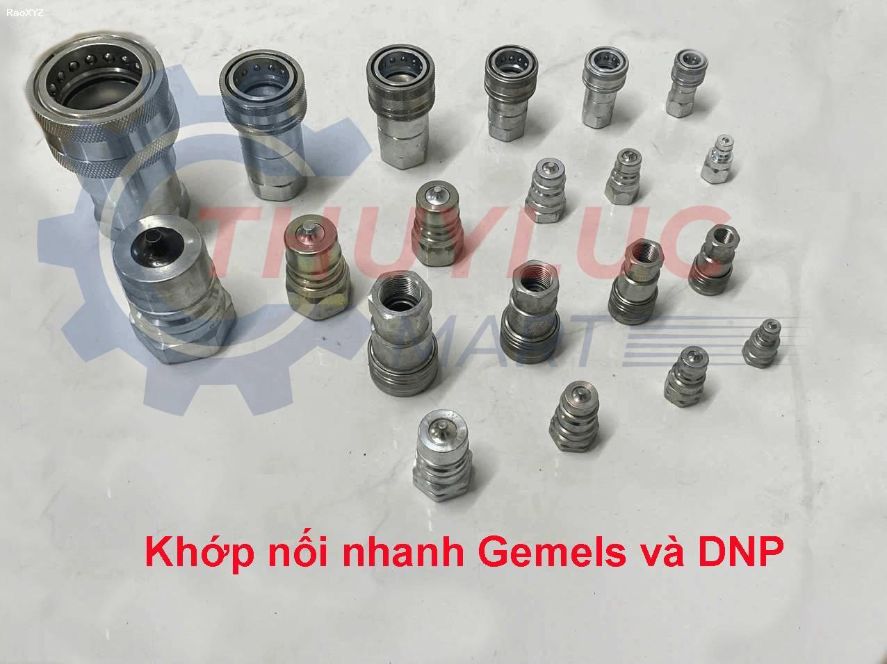 Khớp nối nhanh thủy lực Gemels và DNP